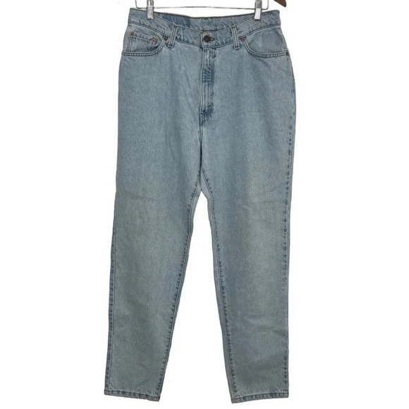 Levi’s Vintage Denim Women’s Jeans Actual Size 31x30 Stone‎ Wash Blue - Picture 1 of 6